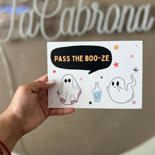 Pass the Boo-ze Card